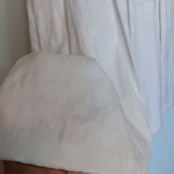 Vintage Le Chateau A-Line Jacquard Pleated Skirt with Pockets - Picture 9 of 9